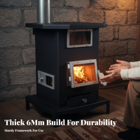 Dual Fuel Portable, Stainless Steel, for Outdoor Use