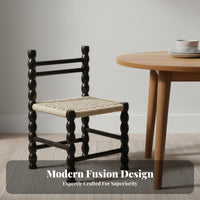 Bobbin Leg Chair Modern Design Household Furniture Ergonomic Backrest for Adults