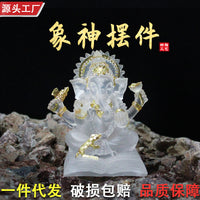Ganesh Resin Figurine for Home Decor and Gift