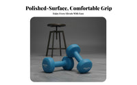2 Pieces 5kg Hexagonal Dumbbell long-lasting Hand Weight space-saving for Beginners, Women