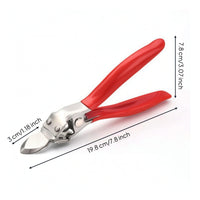 Durian Opener with Plastic Handles Stainless Steel for Home