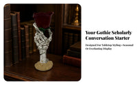 Halloween Candle Holder with Bloom