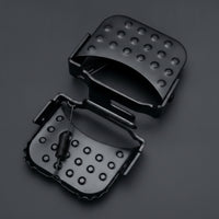 Two-Wheeler Rear Foot Pegs Foldable Folding Footrest Compact Two-Wheeler Foot Peg for Commuters