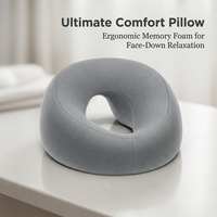 Memory Foam Face Down Pillow, Massage Headrest Bed with Hole, Breathable Face Cushion for Massage Ta - Image 2
