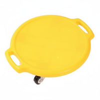 Round Board Anti Slip Four Wheel Scooter Board All-Direction Turning Wheels Children Balance for Preschoolers, Kids, Kindergarten, Indoor, Home