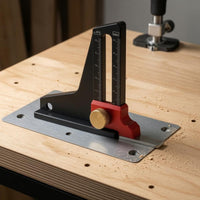 Woodworking Height Gauge Knurled Locking Knob Height and Depth Gauge