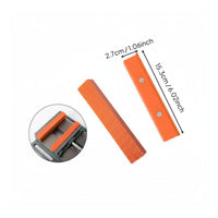 2 Pieces Nylon Vise Jaw Pads Non-Marring Attachable Vise Clamps Anti-Slip