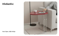 Height-Adjustable C-Table Light Luxury aesthetic Nightstand Modern Minimalist