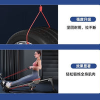 Hydraulic Dual Handle Rowing Machine for Indoor Use