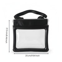 Crossbody Phone Pouch Touchscreen Compatible Waterproof Phone Pouch Waterproof Crossbody Bag Triple Seal for Travelers
