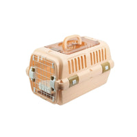 Hard-Shell Pet Carrier Wire Door Travel Gear Secure
