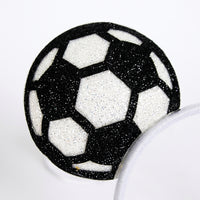 international tournament Fan Headband Accessories Set for Adults, 3 Piece with Earrings and Stickers, Football Hairband for Sports Events