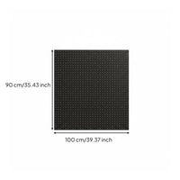 Rust-Resistant Stainless Steel Pegboard Heavy-Duty Tool Hanging Board Powder-Coated for Workshop, Garage