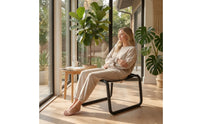 Tubular Bed Support with Straps | Low-Profile, Floor Lounger Frame, for Bedroom