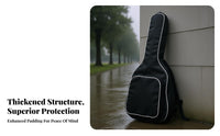 41 Inch Guitar Carrying Case Waterproof 41 Inch Guitar Bag Oxford Cloth Musical Instrument Accessory for Beginners, Storage, Gigs, Music Class