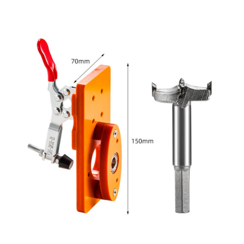 35mm Hinge Drilling Jig Anti-Slip 35mm Hinge Hole Jig Wear Resistant