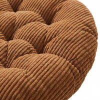 Corduroy Round Floor Cushion, Modern Minimalist Seat Pad, Large Floor Pillow for #variant:40X40cm