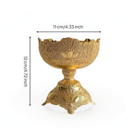 Fruit Bowl with Pedestal Base Decorative Pedestal Bowl Elegant Fruit Holder for Hosts