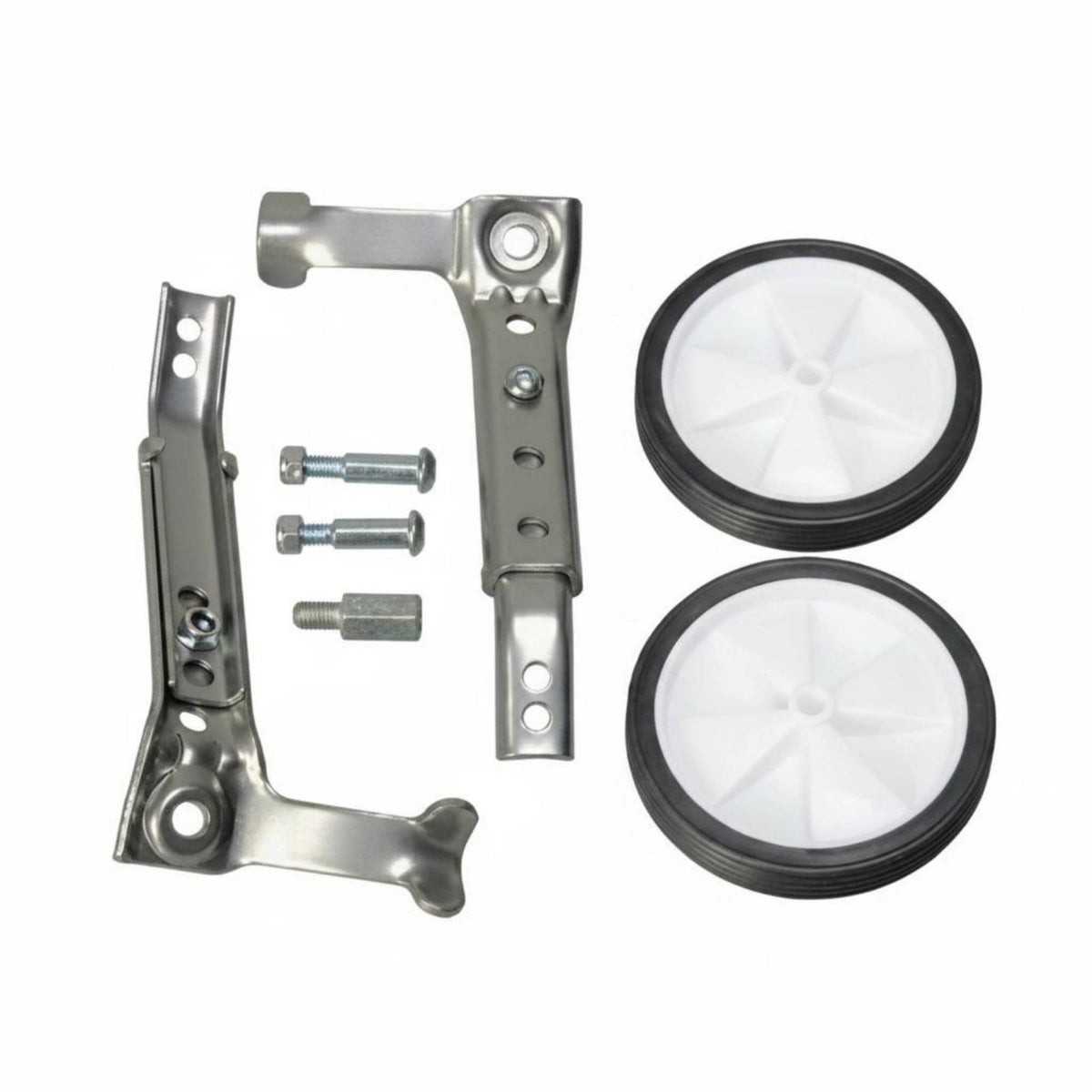 Auxiliary Cycle Wheels Steel Cycle Training Wheels Beginner Friendly Rear Wheel Training Stabilizers for Beginners