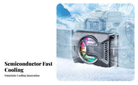 Easy Installation Semiconductor Camera Cooler Low Noise Operation Semiconductor Camera Cooler Lightweight for Footage Graphers