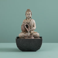 Feng Shui Wealth Fountain Compact Size Zen Desktop Water Feature for Study