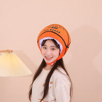 Basketball Headgear Hat Photo Prop Cartoon Headgear Photography Prop Performance Prop Customizable