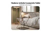Flowing Ribbon Side Table Minimalist aesthetic Indoor Furnishing Multi-Functional
