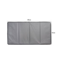 Thickened Camping Cart Base Board Compact Foldable Cart Panel Long-Lasting Practical for Campers