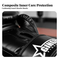 Beginner Friendly Boxing Glove and Pad Set PU Leather Boxing Training Set Thick Foam Padding Punching Mitts and Gloves Kit Adjustable Hook-and-Loop Fastener Strap for Children, Beginners, Adults, Home Use, Gym