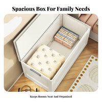 foldable Framed Organizer Foldable Clothing Container Sturdy Frame for Garage