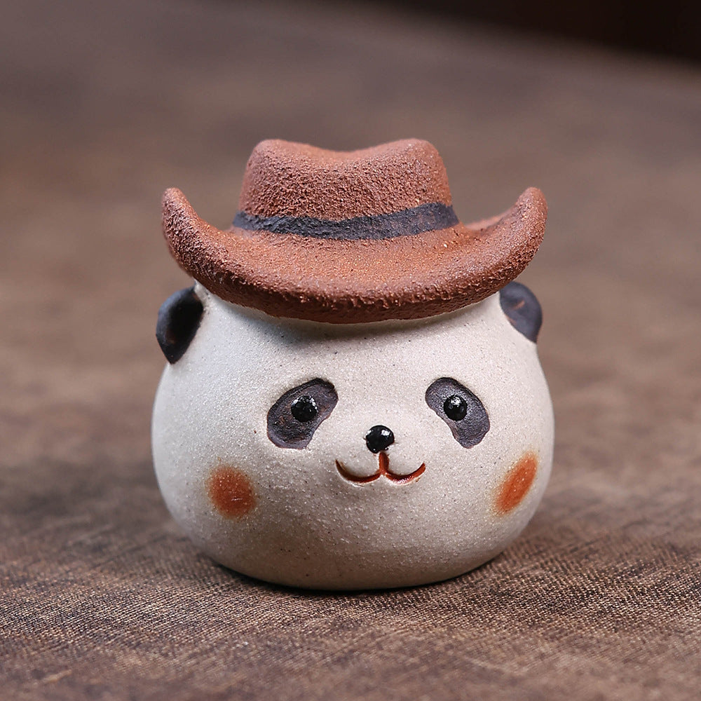 Red Panda with Hat