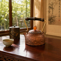 Handmade Teapot Compact Metal Teapot Decorative