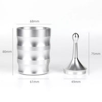 咖啡接粉器防飞尘ek43接粉杯布粉器58mm咖啡手柄均匀咖啡器具批发