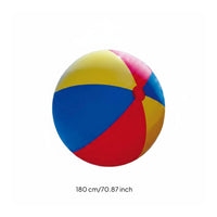 Inflatable Beach Ball Panel Design Water Toy Easy to Inflate