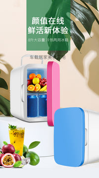 车载冰箱12V家车两用8L冰箱便携式车载旅行冰箱迷你小型冷暖冰箱