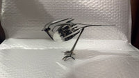跨境便携式热销新Scrap Metal Art Sculpture知更鸟金属艺术雕塑