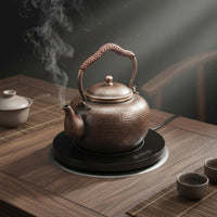 Handmade Copper Teapot Tea Cookware for Electric Ceramic Cooktop