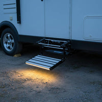 RV Entry Step Foldable Folding RV Step Anti-Slip for Trailer