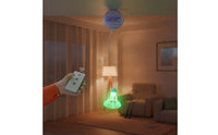 Badminton with Remote Control | overhead-Mounted, Self-Returning, Badminton Training Device, for Home