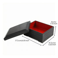 Sushi to-Go Box ABS Synthetic Material Sushi Box Baked-Paint Finish