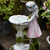 Flower Fairy Garden Light Auto On/deactivated Fairy Garden Light for Patio