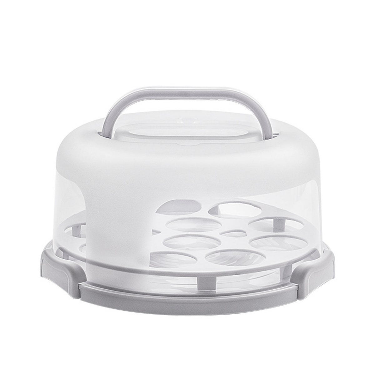 Cake Carrier with Lid and Handle Sealed for Bakers