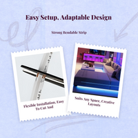 RGBIC LED Strip, Music Sync, App