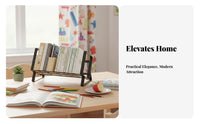 Miniature Adjustable book rack Space-Saving Expandable book holder Adaptable