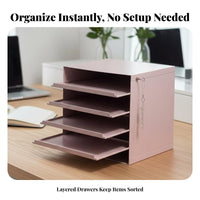 Multi-Compartment Storage universal tool Drawer Design Desktop Organizer Space-Saving
