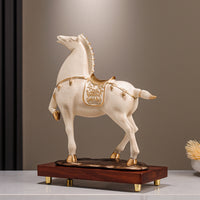 New Chinese Style Horse Figurine for Office and Home