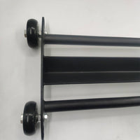 Glute Training Roller with Wheels Sturdy Glute Fitness Wheel Equipment for Athletes