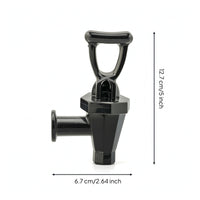 Tapered Replacement Dispenser Faucet Steady Dispense Dispenser Faucet with Lever Handle Easy to Install Replacement Spigot Long-Lasting for Tea Barrels
