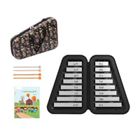 Xylophone with Carrying Case Lightweight Xylophone with Carry Case Glockenspiel for Beginners, Young Children, Home Practice