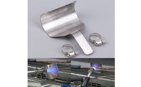 Metalworking Torch Guard Ember-Deflecting Protection Stainless Steel Guard
